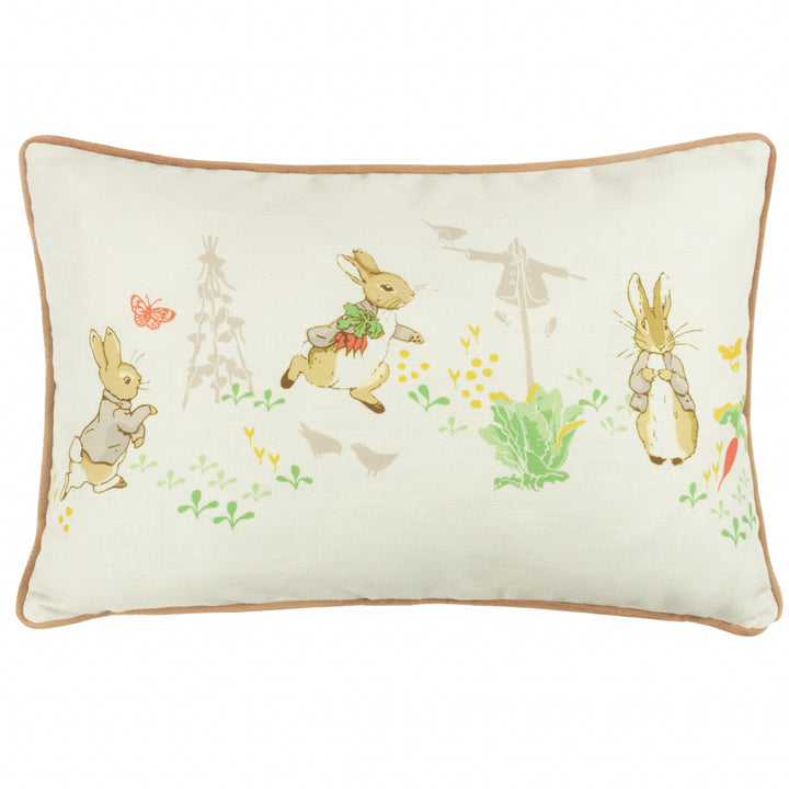 PETER RABBIT CLASSIC 35X50 CUSHION CASE NATURAL