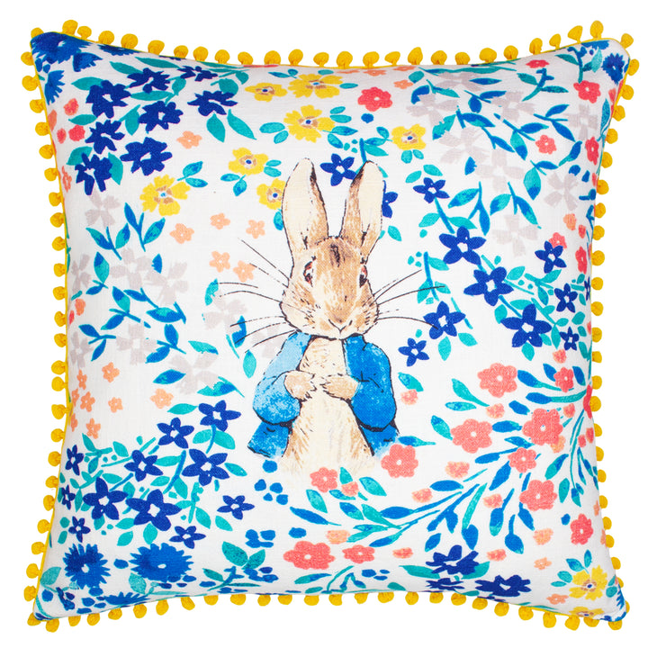 PETER RABBIT FLORELLI 45X45 CUSHION CASE MULTI