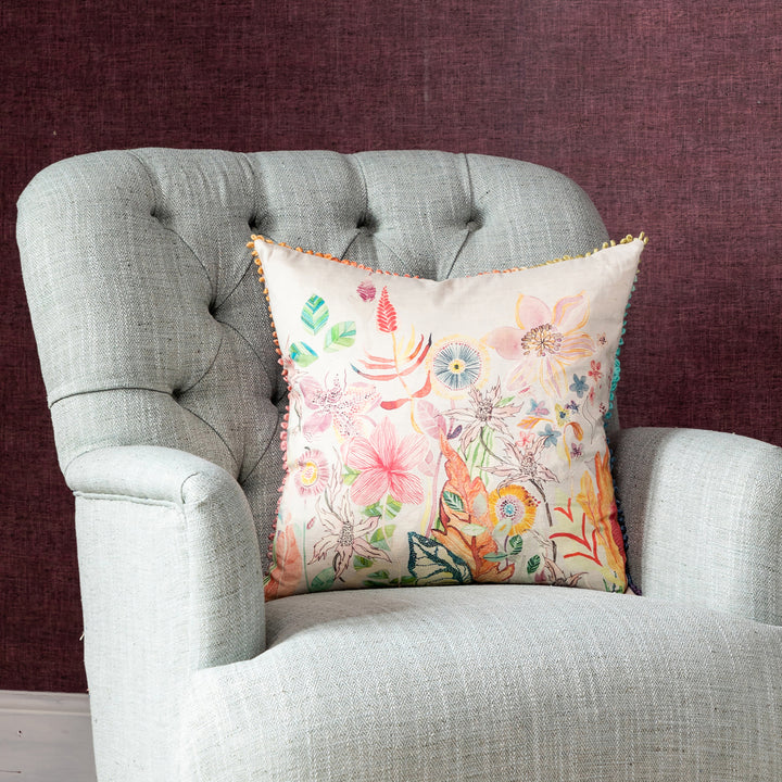 PRIMROSE 50x50 CUSHION CASE LINEN