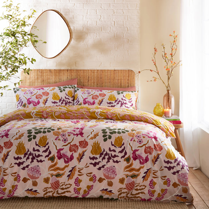 Protea King Size Duvet Set Pink - image 2