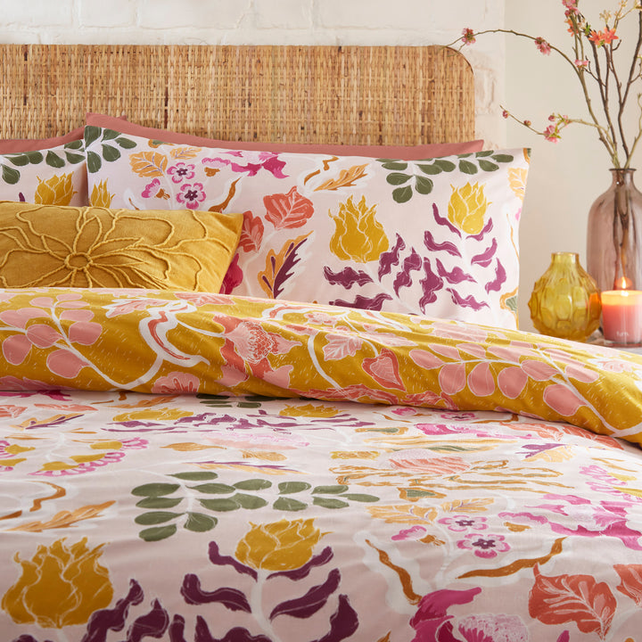 Protea King Size Duvet Set Pink - image 4
