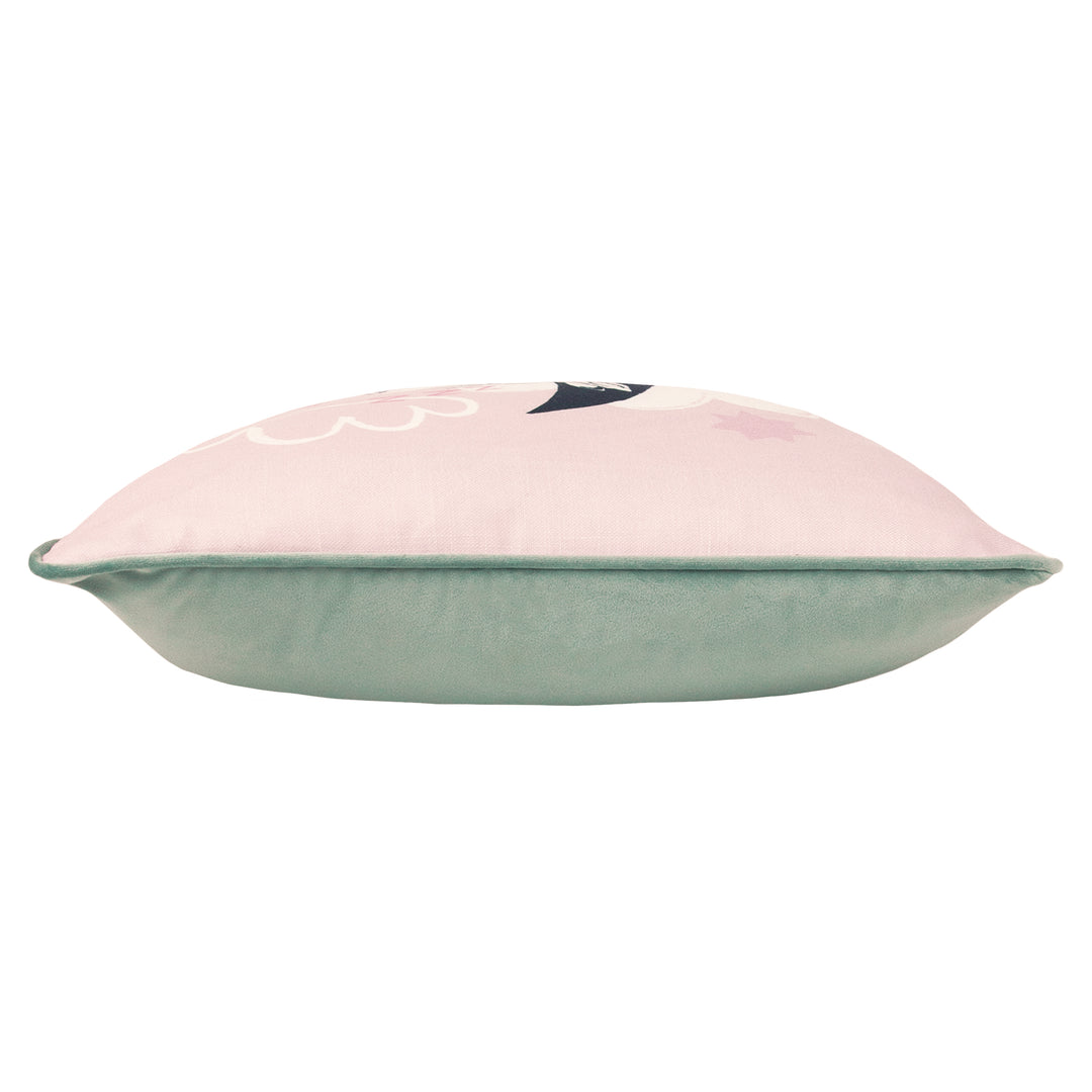 PETER RABBIT SLEEPY HEAD 43X43 CUSHION CASE PINK
