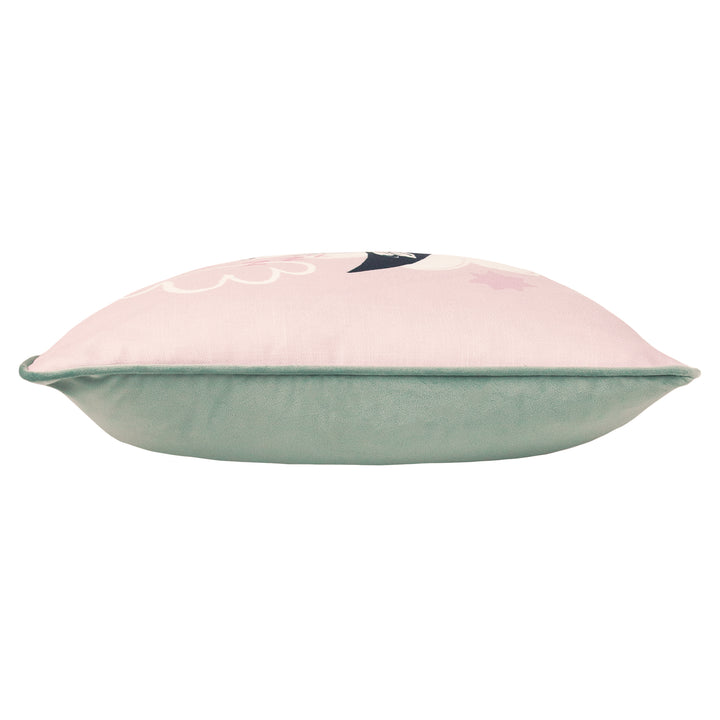 PETER RABBIT SLEEPY HEAD 43X43 CUSHION CASE PINK