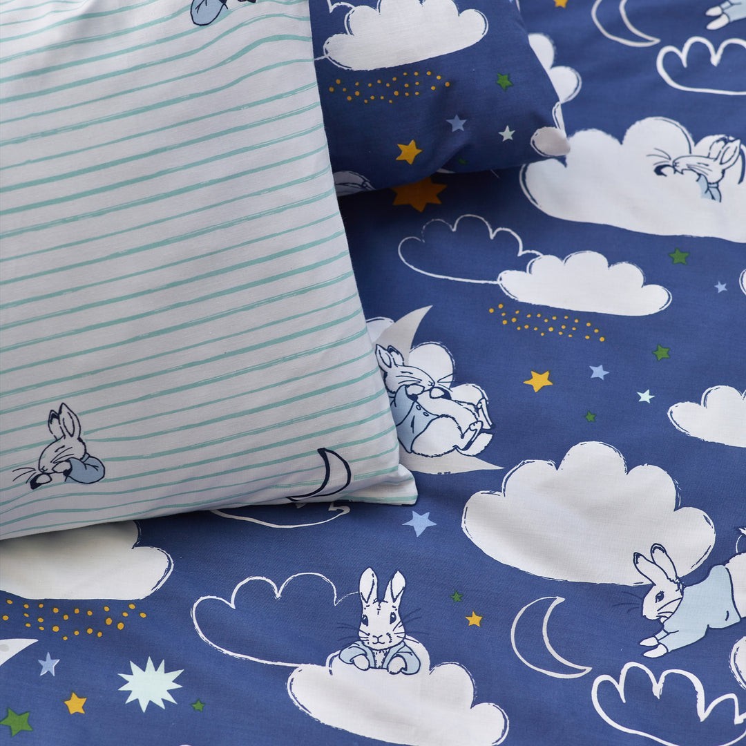 Peter Rabbit Sleepy Head Single Duvet Set Blue - image 5