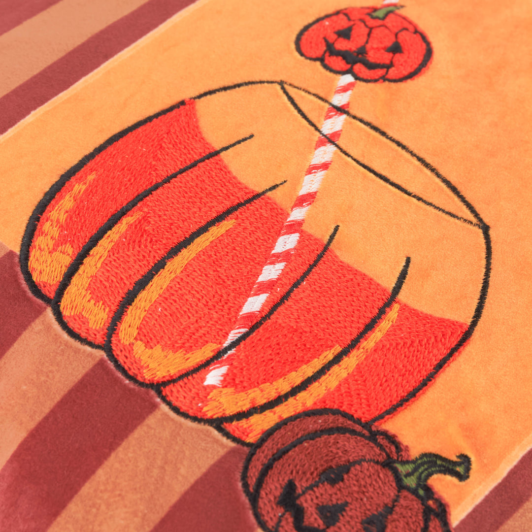 Pumpkin Spice 45x45 Cushion Case Orange - image 4