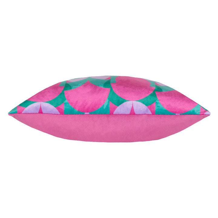 RAEYA 45X45 CUSHION CASE PINK/JADE