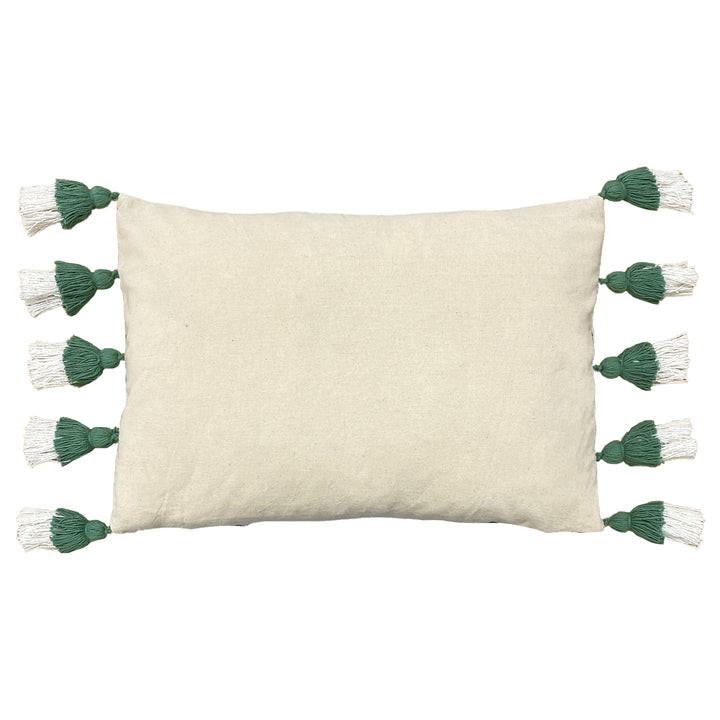 RAINBOW TUFT 30X50 CUSHION CASE SAGE