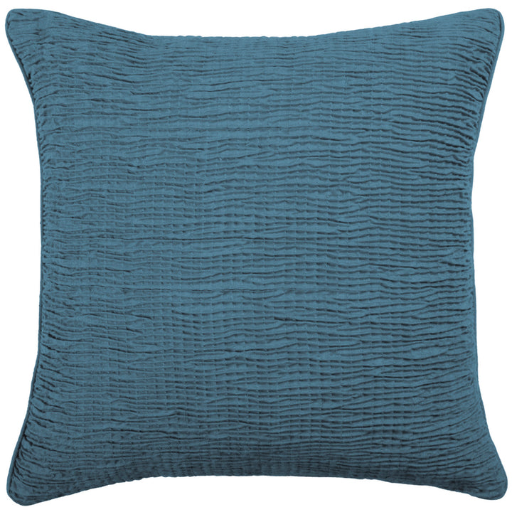 RAINFALL 50x50 CUSHION CASE BLUEBELL