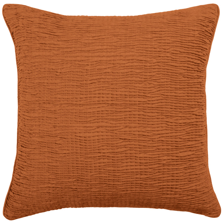 RAINFALL 50x50 CUSHION CASE CINNAMON