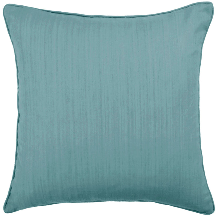 RAINFALL 50x50 CUSHION CASE DUCK EGG