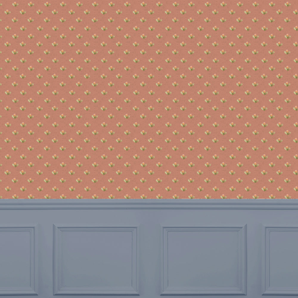 Raja Wallpaper Terracotta - image 2