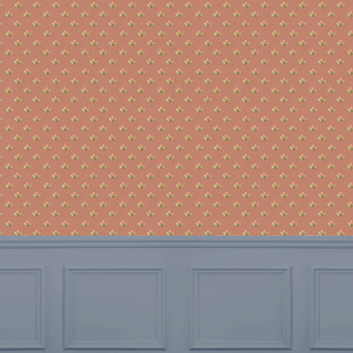 Raja Wallpaper Terracotta - image 2