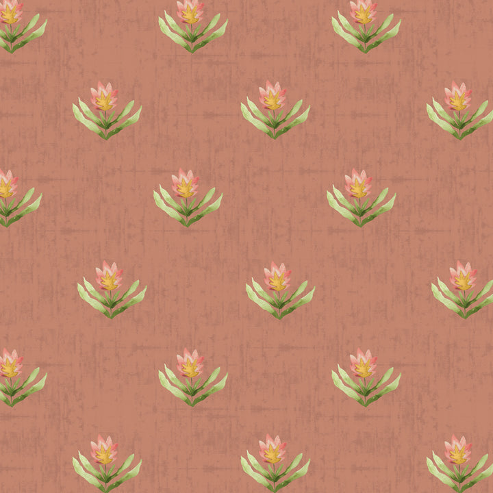 Raja Wallpaper Terracotta - image 3