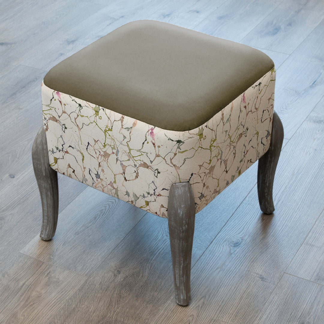 RALF FOOTSTOOL CARRARA MEADOW