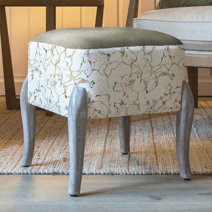 RALF FOOTSTOOL CARRARA MEADOW
