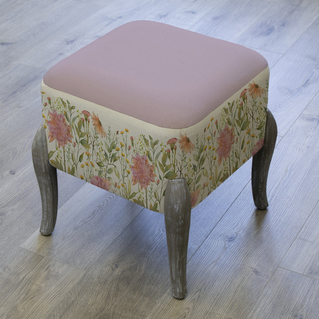RALF FOOTSTOOL DELAMERE BLOSSOM
