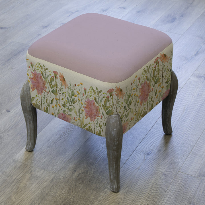 RALF FOOTSTOOL DELAMERE BLOSSOM