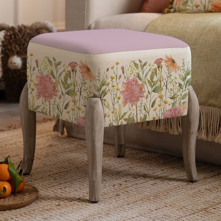 RALF FOOTSTOOL DELAMERE BLOSSOM