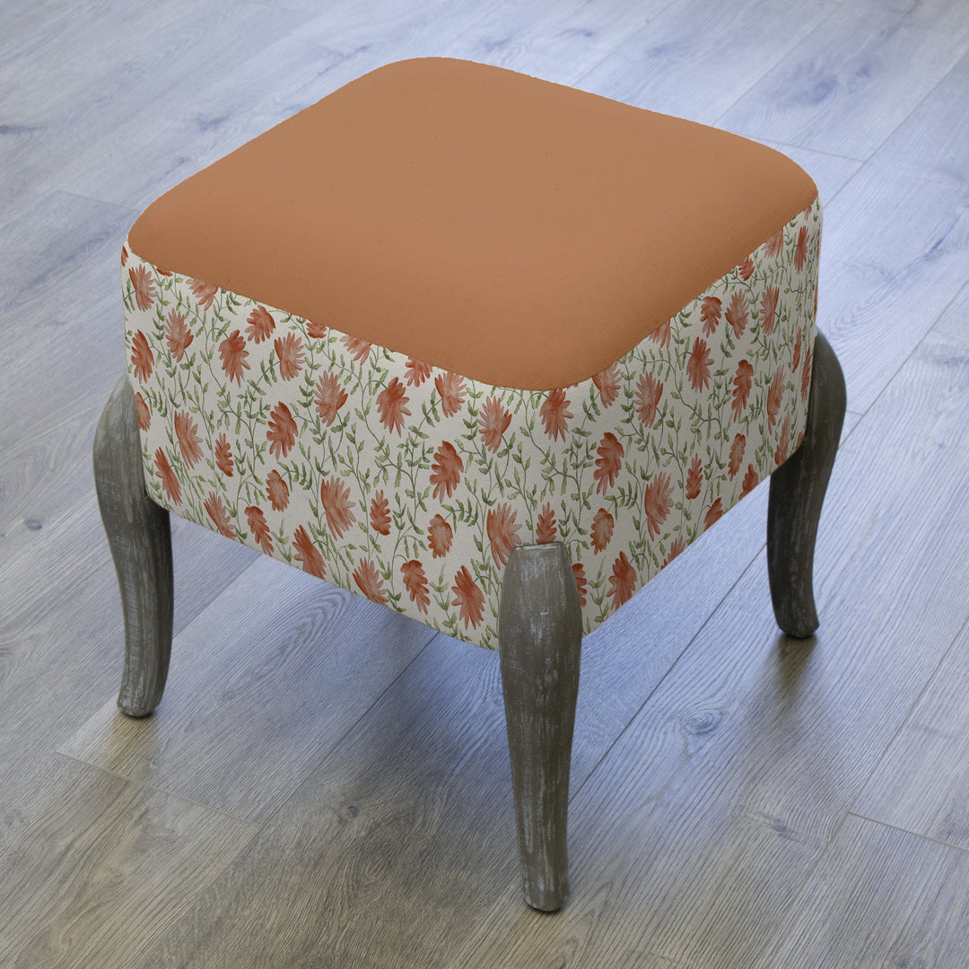 RALF FOOTSTOOL ELAI TERRACOTTA