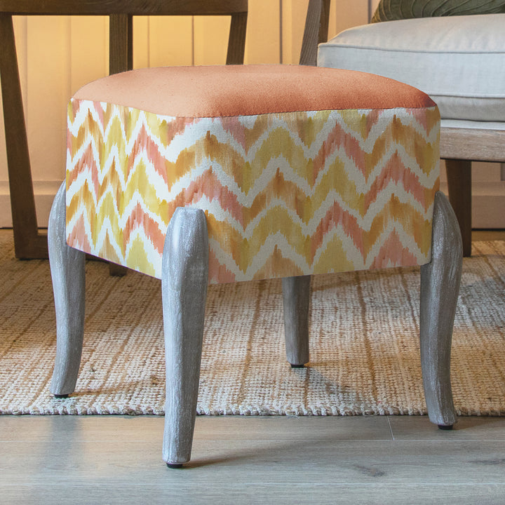 RALF FOOTSTOOL SAVANNAH AMBER