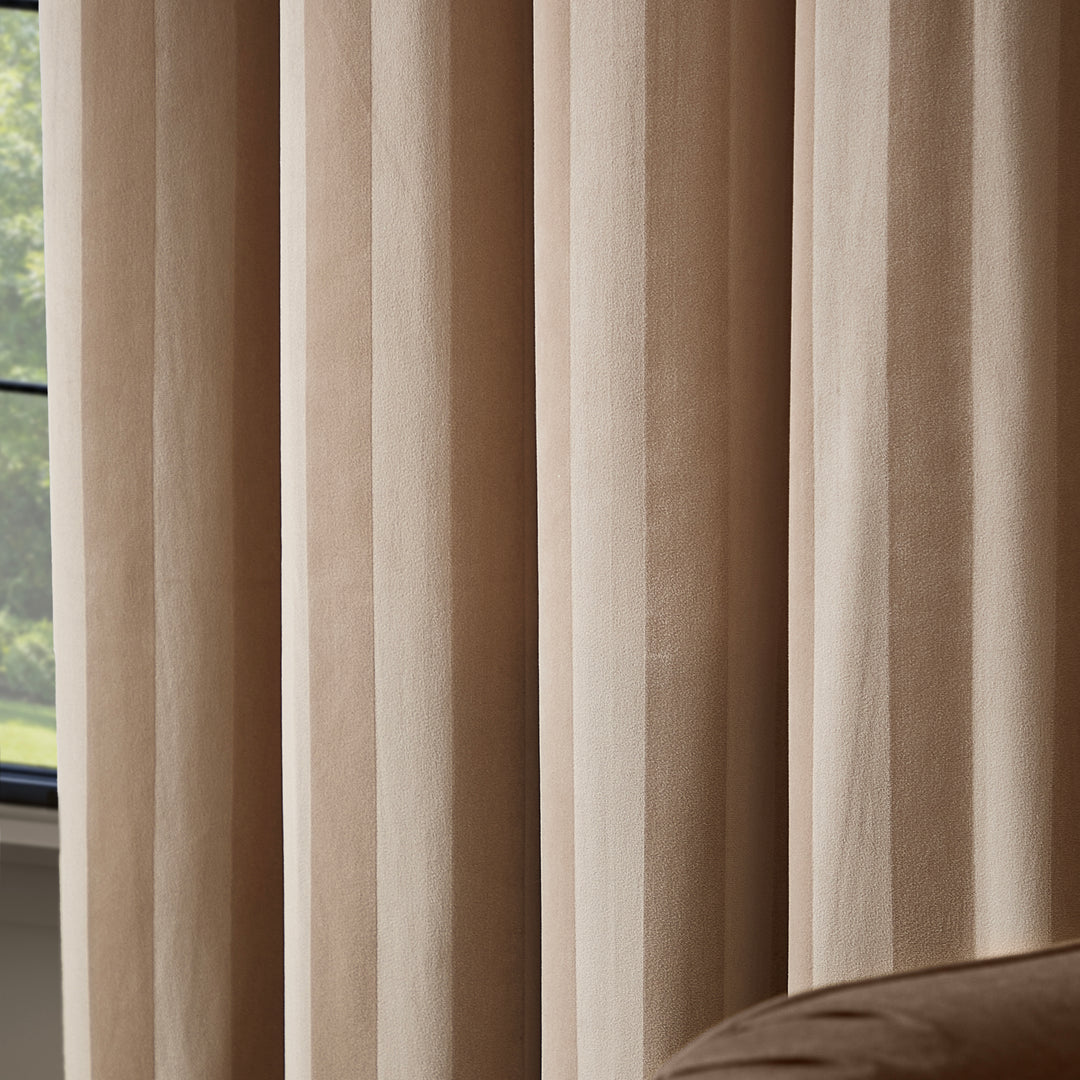 Regency Stripe 229x137 Eyelet Curtains Grey - image 4