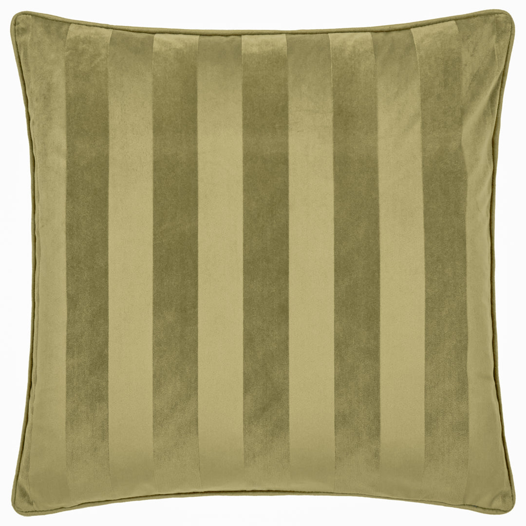 Regency Stripe 45x45 Cushion Case Olive