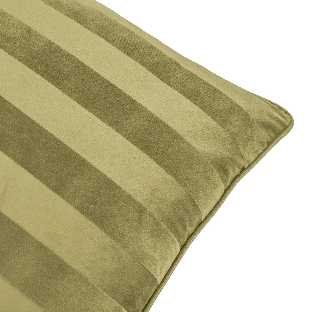Regency Stripe 45x45 Cushion Case Olive - image 2