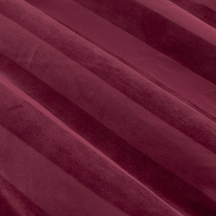 Regency Stripe 229x229 Eyelet Curtains Burgundy - image 5