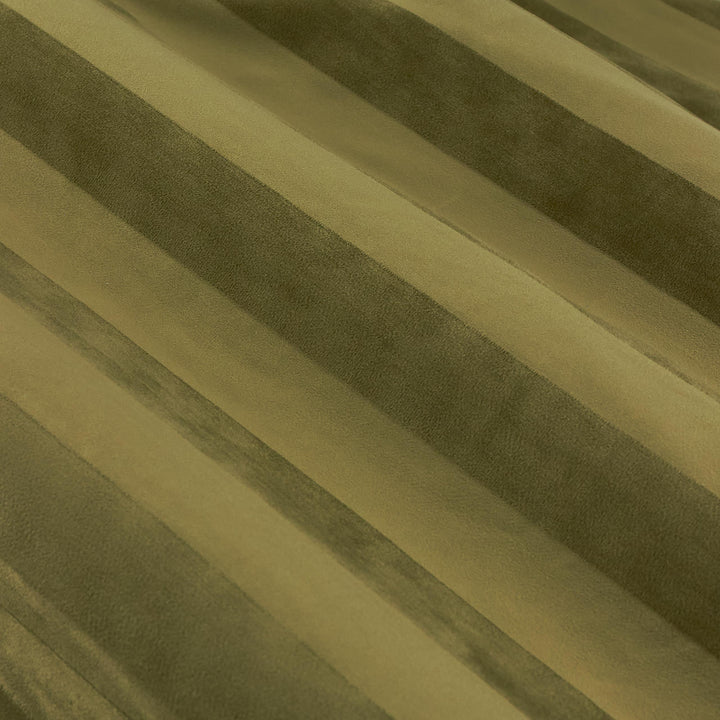Regency Stripe 229x183 Eyelet Curtains Olive - image 5