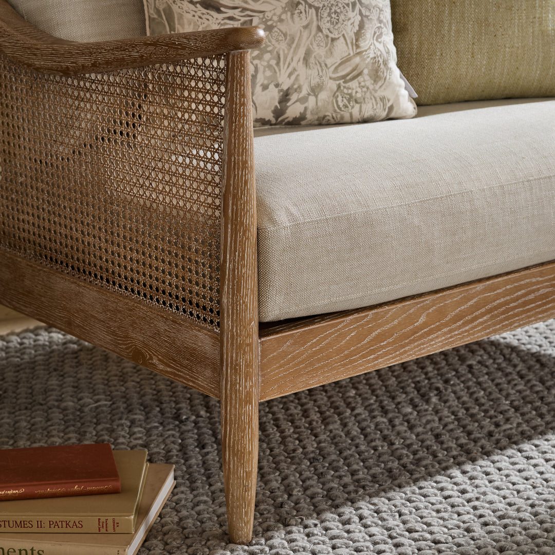 REMI 2 SEATER CHAIR LINEN