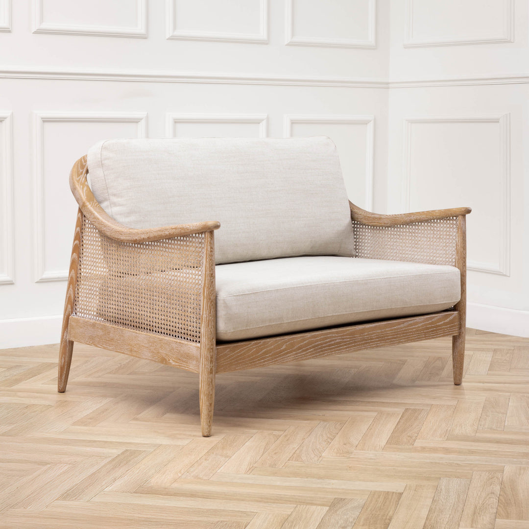 REMI 2 SEATER CHAIR LINEN