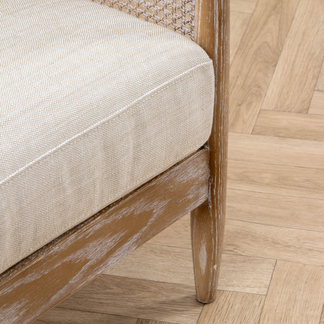 REMI 2 SEATER CHAIR LINEN