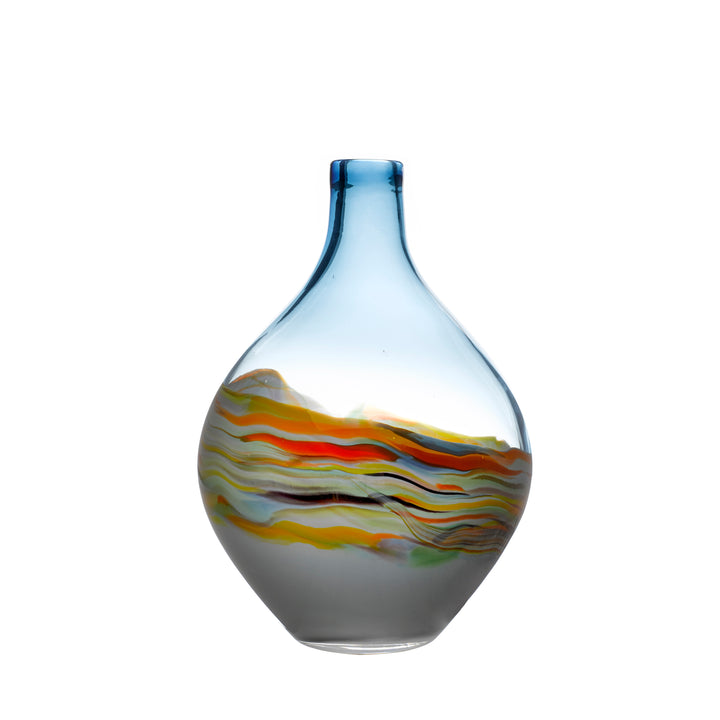 RHIAIN VESSEL VASE AGATE