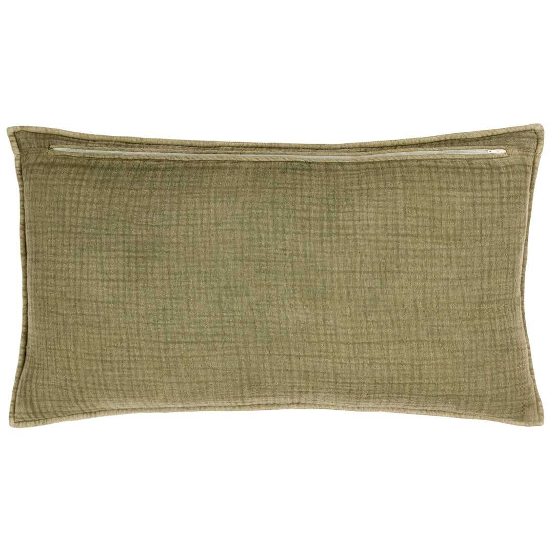 RIBBLE 40X60 CUSHION CASE KHAKI