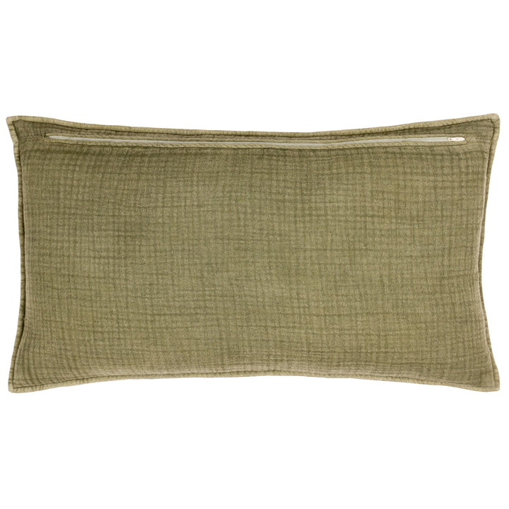 RIBBLE 40X60 CUSHION CASE KHAKI