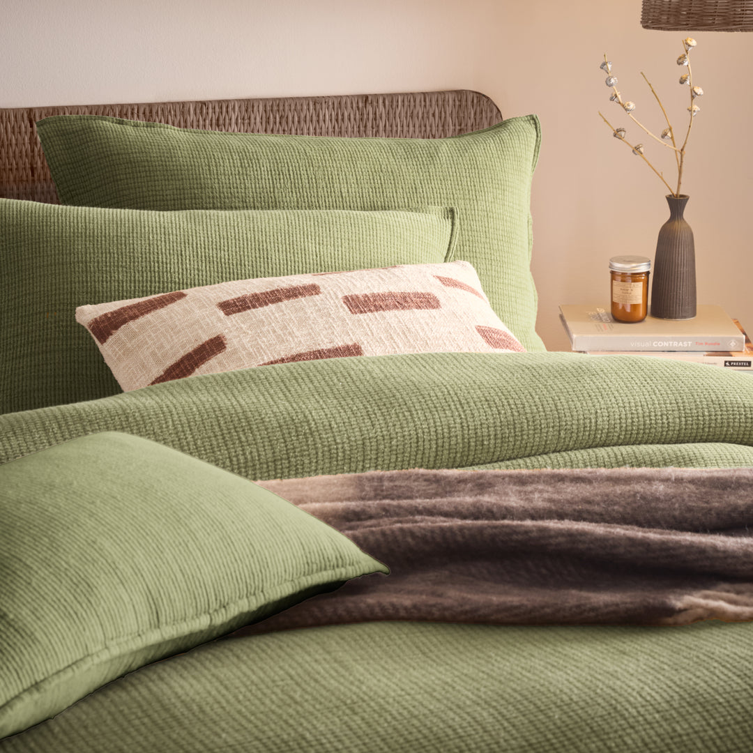 Ribble Double Duvet Set Khaki - image 2
