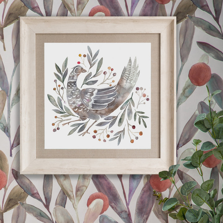 FRAME BIRCH RITSURIN MULBERRY 46X46