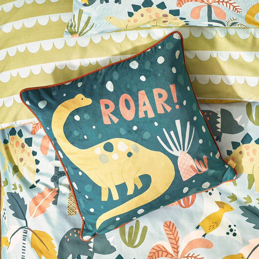 Roar 43x43 Cushion Case Teal