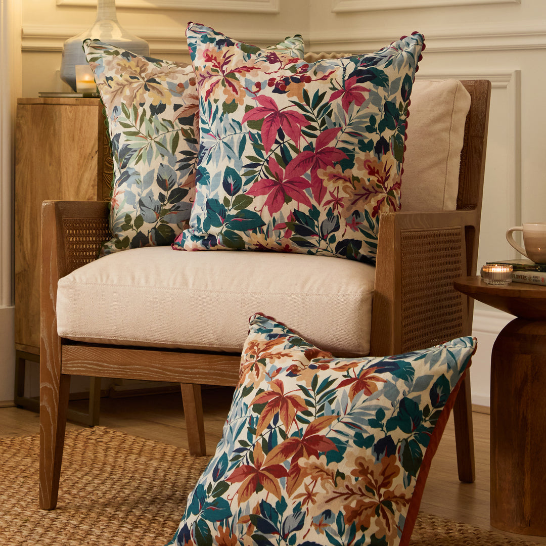 Robins Wood 50x50 Cushion Case Forest/Rust - image 5