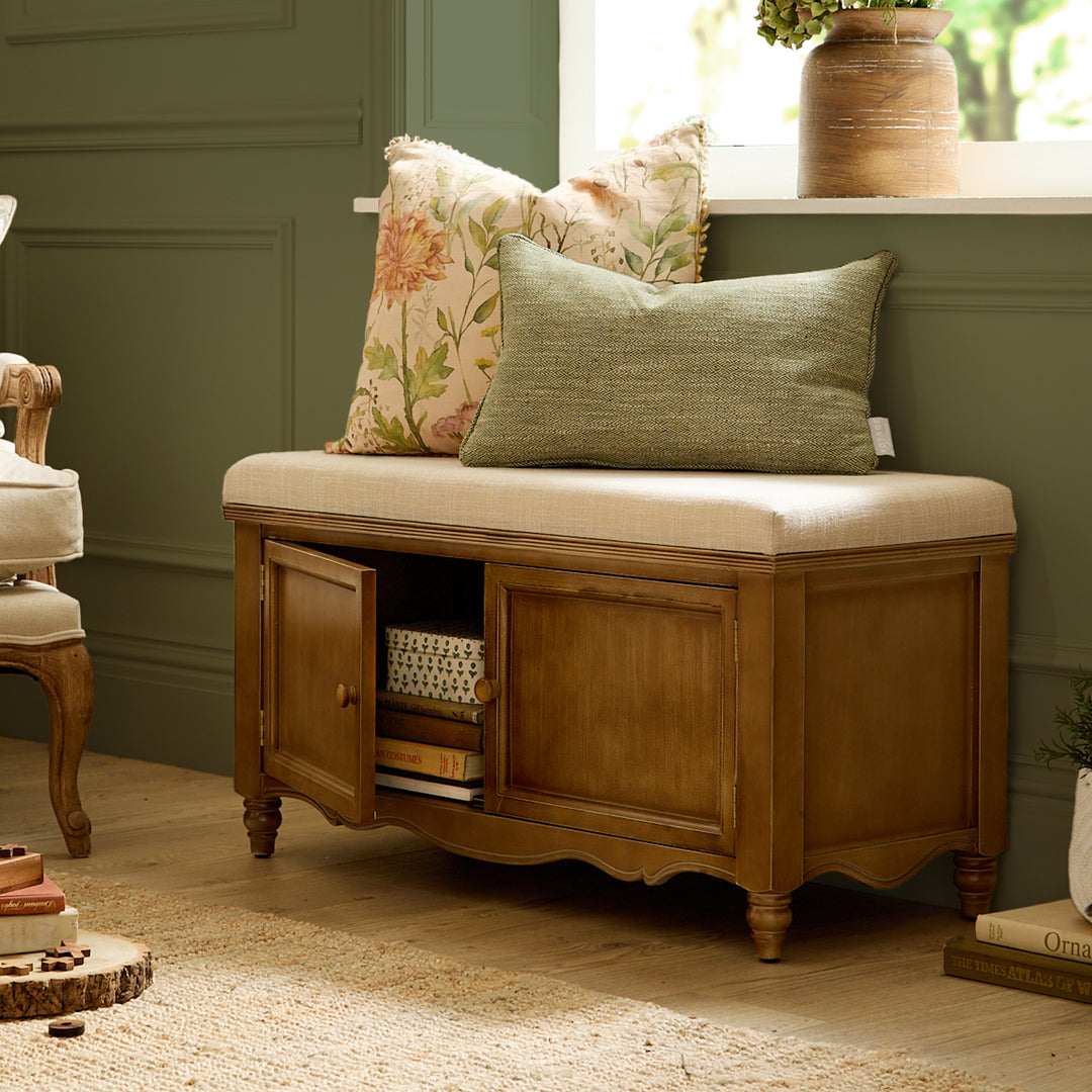 ROSALIE BENCH FLAT PACK OAK