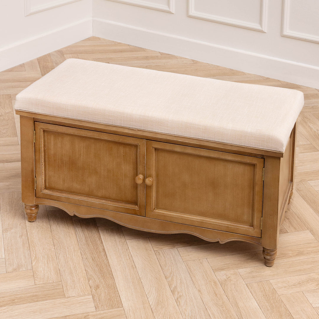 ROSALIE BENCH FLAT PACK OAK