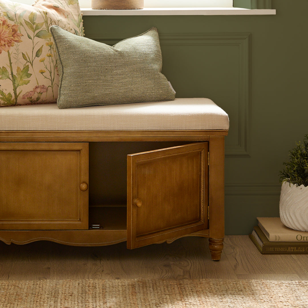 ROSALIE BENCH FLAT PACK OAK