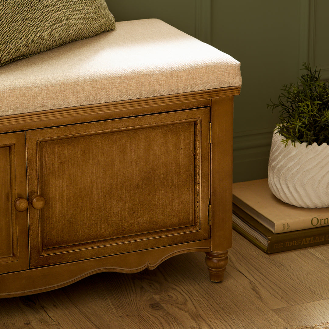 ROSALIE BENCH FLAT PACK OAK