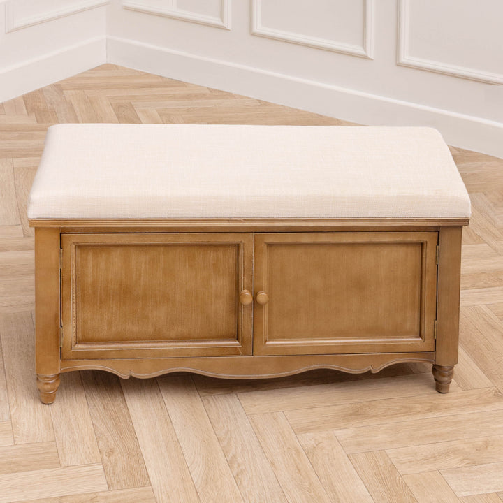 ROSALIE BENCH FLAT PACK OAK