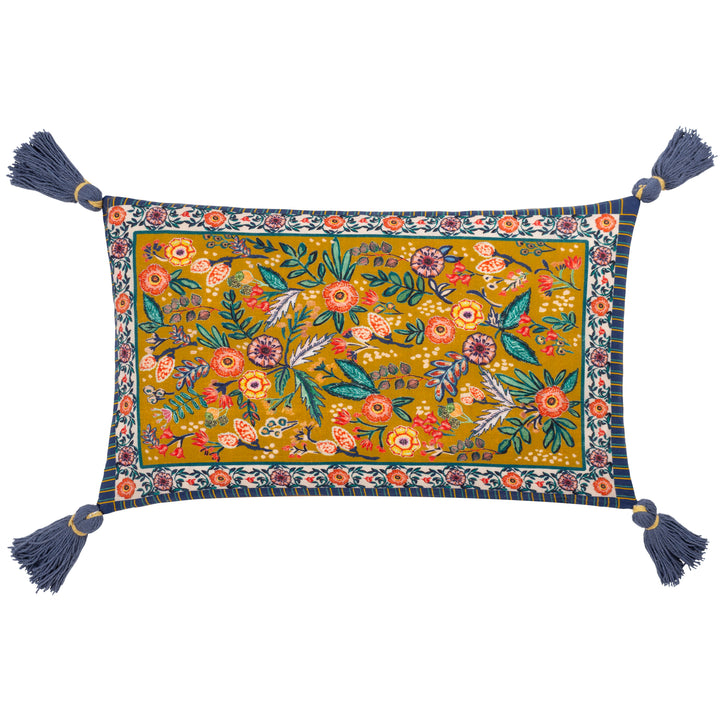 ROSA 30X50 CUSHION CASE MULTI/BLUE