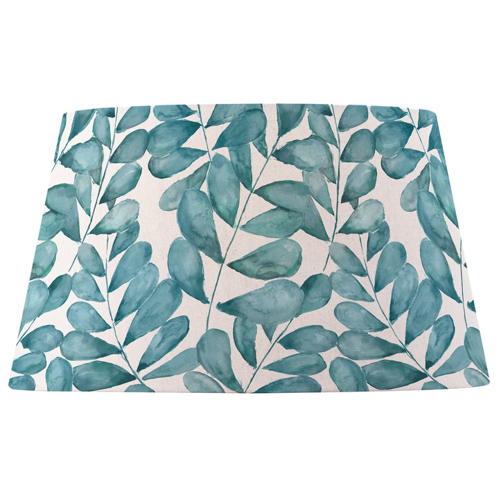 ROWAN QUINTUS TAPER 46X24CM LAMPSHADE AQUA