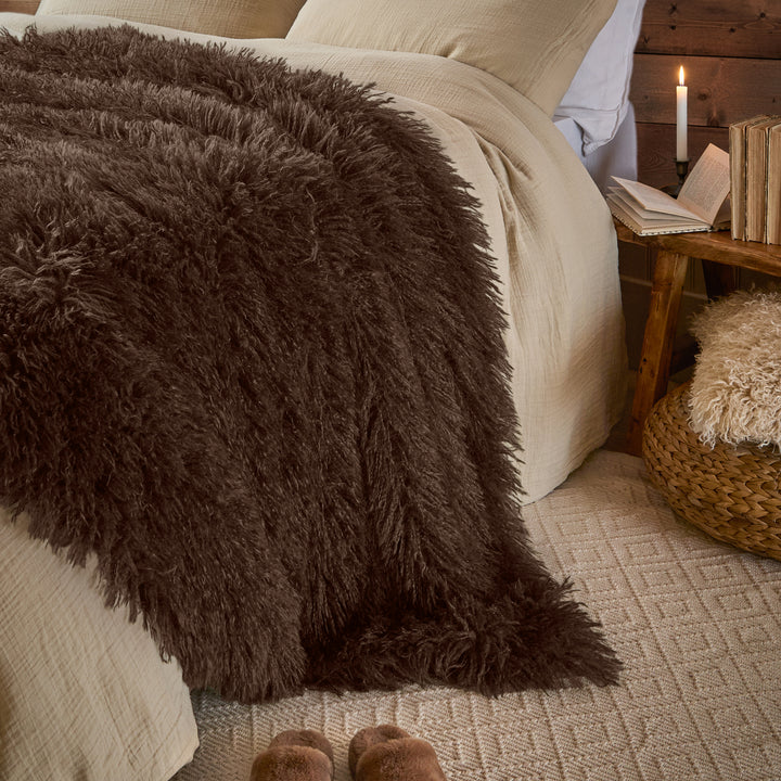 Rowan 130x175 Throw Chocolate