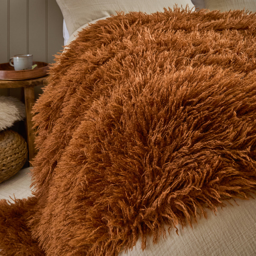 Rowan 130x175 Throw Ginger - image 2