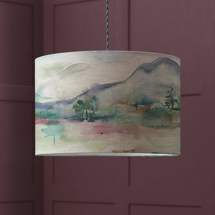 RUSSER SHORES EVA 40X25CM LAMPSHADE LINEN