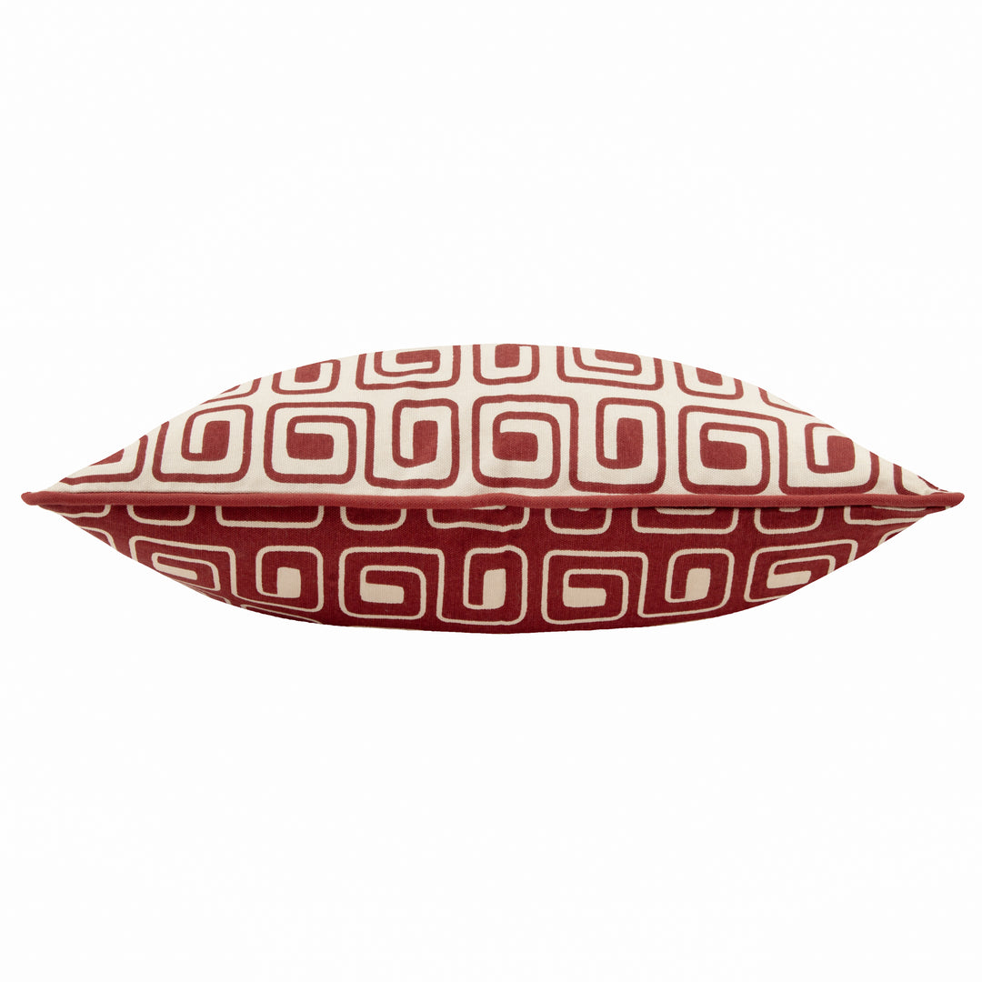 SAFARA 35X50 CUSHION CASE RED COPPER